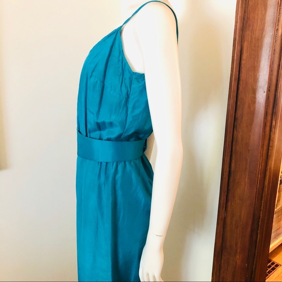 Vintage silk high waisted jogger jumpsuit - Picture 9 of 11